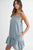 Vestido denim lazos