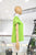 Blusa verde manga