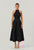 Vestido halter negro