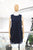 Vestido guipur navy