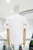 T-shirt blanca círculos
