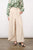 Falda pantalón beige