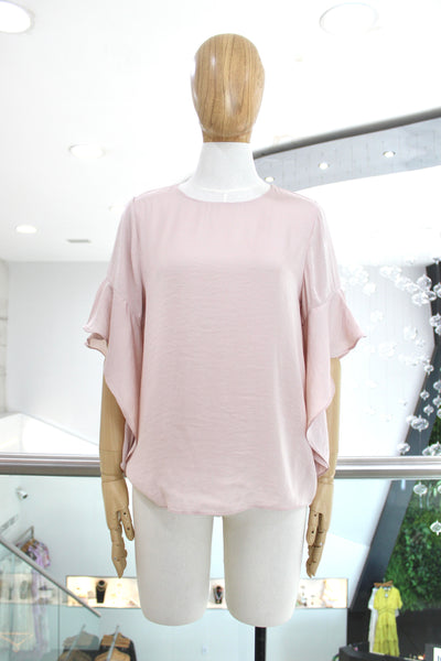 Blusa beige manga