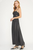 Vestido negro tejido