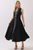 Vestido negro con blanco