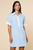 Vestido batita azul