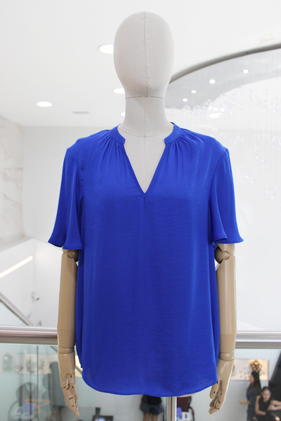 Blusa azul royal v