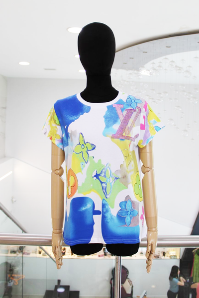 T-shirt print multicolor