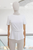 Blusa peplum blanca
