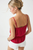 Blusa roja encaje
