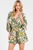 Jumpsuit estampado verde