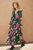 Vestido floral verde