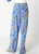 Pantalón floral azul