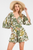Jumpsuit estampado verde