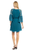 Vestido gasa azul 50/30%