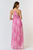 Vestido gasa rosa