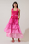 Vestido degradado rosa