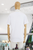 T-shirt blanca flores estoperoles