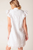 Vestido bordado blanco