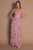 Vestido rosa floral