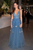 Vestido tul floral