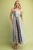 Vestido midi estampado