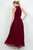 Vestido halter vino 50/30%