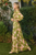 Vestido verde floral