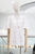 Blusa flores bordada blanca
