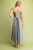 Vestido midi estampado