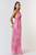 Vestido gasa rosa