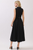 Vestido negro con blanco