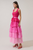 Vestido degradado rosa