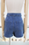 Falda short denim azul