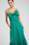 Vestido moño verde 50/30%