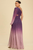 Vestido degradado púrpura