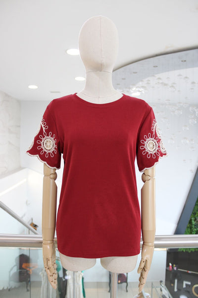 T-shirt vino círculos