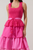 Vestido degradado rosa