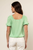 Blusa verde fluida