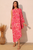 Vestido asimétrico floral