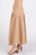 Falda midi beige