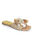 Sandalias conchas y perlas