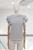Blusa rayas volantes