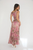 Vestido print rosas