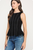 Blusa peplum negra