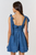 Vestido denim corto