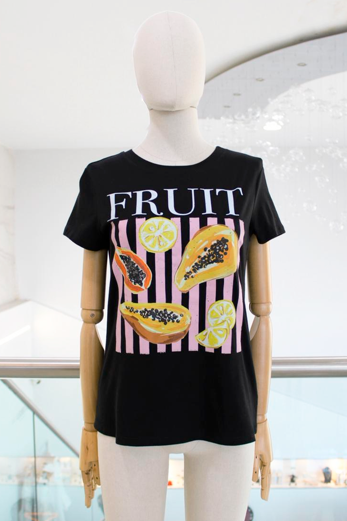 T-shirt print frutas