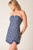 Jumpsuit denim rayas