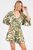 Jumpsuit estampado verde