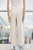 Pantalón envolvente beige